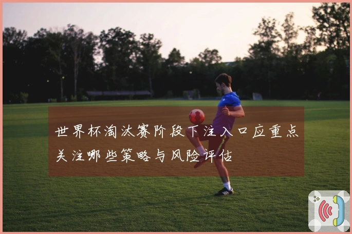 世界杯淘汰赛阶段下注入口应重点关注哪些策略与风险评估