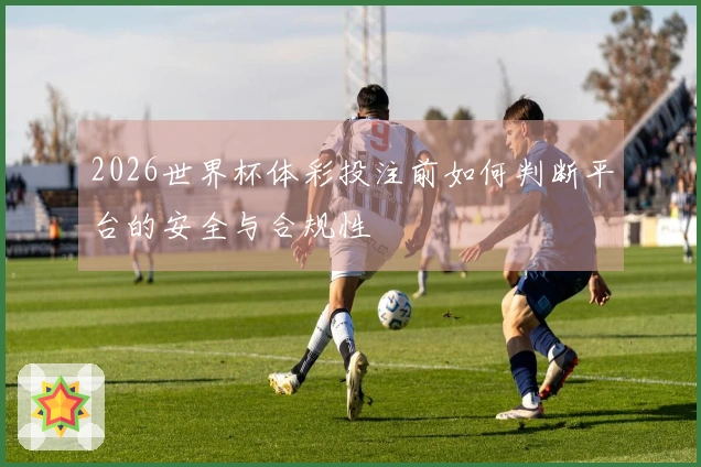 2026世界杯体彩投注前如何判断平台的安全与合规性