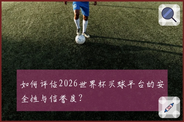 如何评估2026世界杯买球平台的安全性与信誉度？