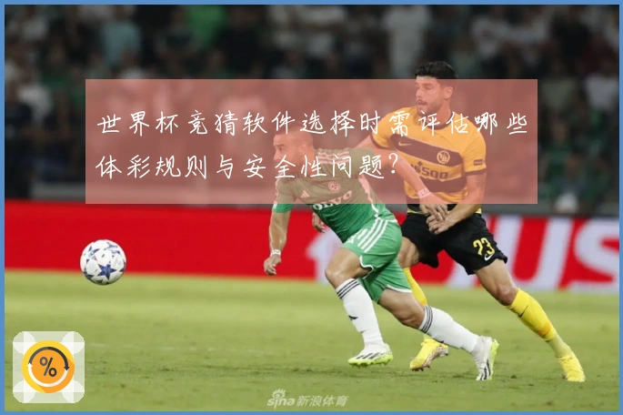 世界杯竞猜软件选择时需评估哪些体彩规则与安全性问题?