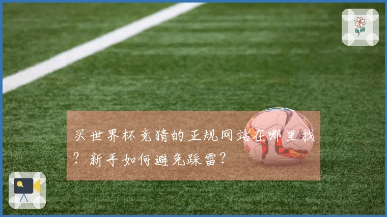 买世界杯竞猜的正规网站在哪里找？新手如何避免踩雷？